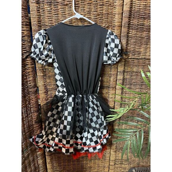 Queen of Hearts Girls Halloween Costume 10/12 - Picture 2 of 14